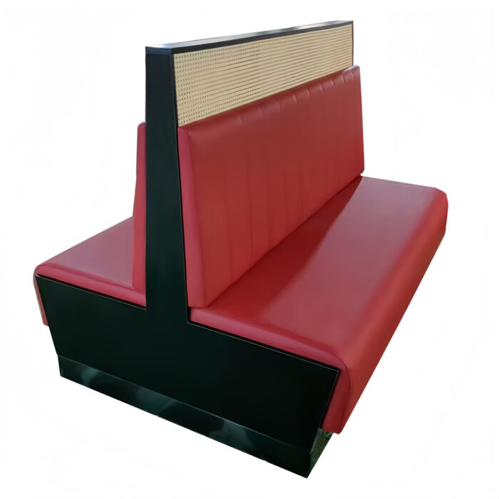 Booth 13 Bold Red High-Energy Booth