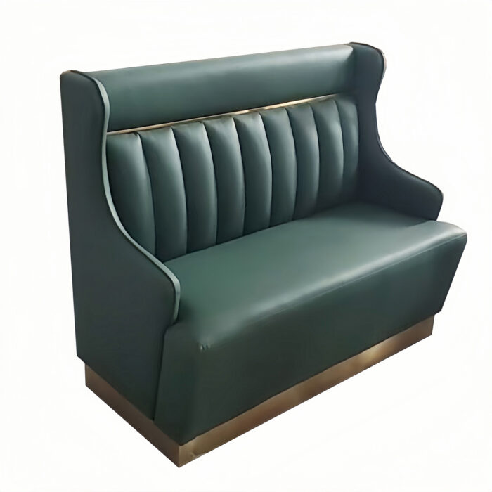 Booth 17 Luxury High-Back Green Booth