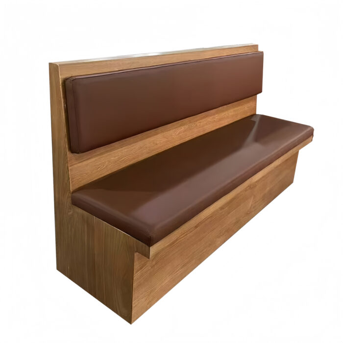 Booth 07 Classic Dark Wood Booth