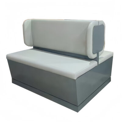 BOOTH- (9) Booth 09 Modern Light Grey Booth