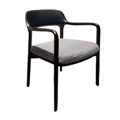 Modern Patterned Upholstered Armchair