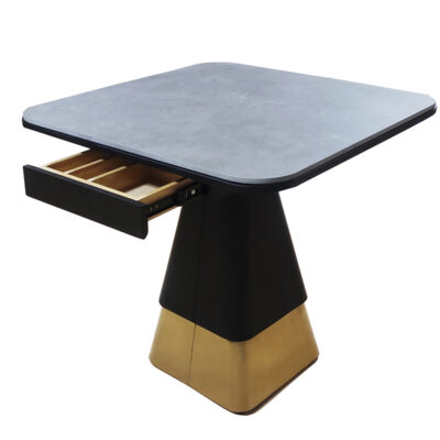 CZ- (1) CZ-1 Sintered Stone Table with Drawer