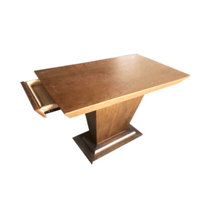 CZ- (3) CZ-3 Solid Wood Table with Drawer