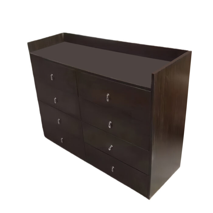 Cabinet 12 Dark Multi-Drawer Tall Sideboard