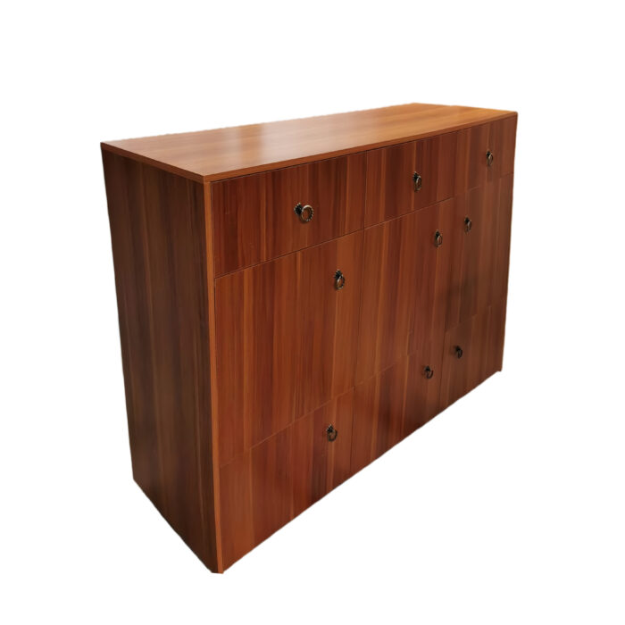 Cabinet 21 Multi-Door Solid Wood Grain Sideboard