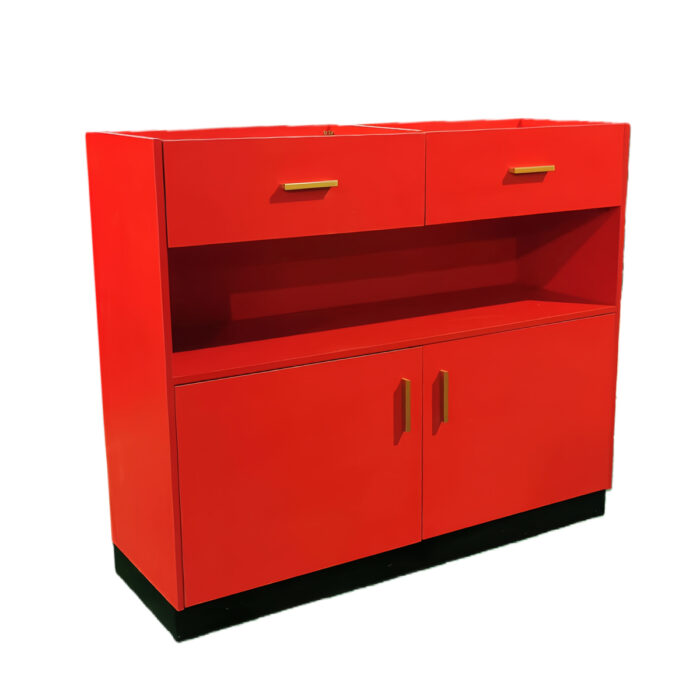 Cbg- (24) Cabinet 24 Double Door Double Drawer Sideboard