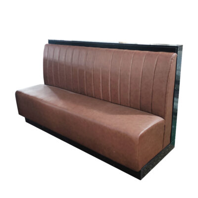 BH-004 High Back Vertical Channel Restaurant Booth Seating