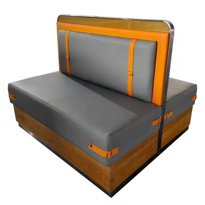 BH-017 Double-Sided Decorative Trim Restaurant Booth Seating