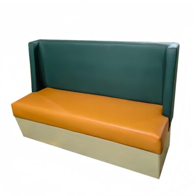 BH-018 Low Back Upholstered Restaurant Booth Seating