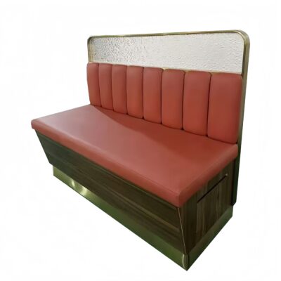 BH-034 Vertical Channel Decorative Trim Restaurant Booth Seating