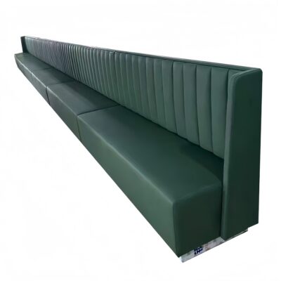 BH-040 Long Vertical Channel Restaurant Booth Seating