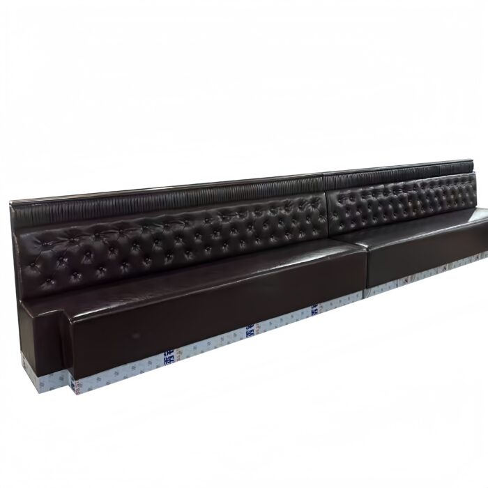 BH-043 Button Tufted Long Booth Restaurant Booth Seating