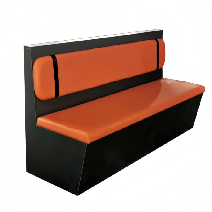 BH-053 BH-053 Decorative Trim Upholstered Restaurant Booth Seating