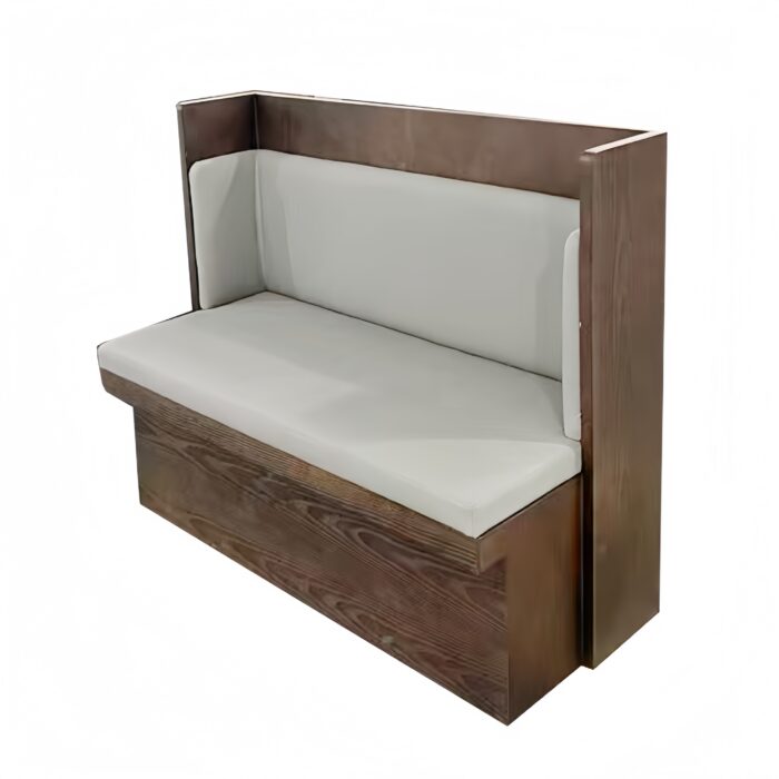 BH-065 High Back Wooden Base Restaurant Booth Seating