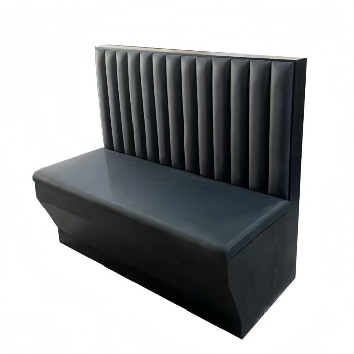 BH-068 High Back Vertical Channel Restaurant Booth Seating