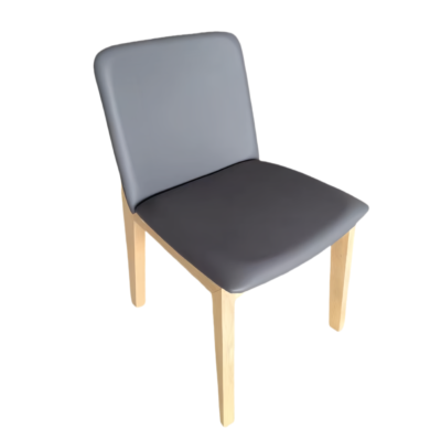 CY-105 Upholstered Back Wooden Leg Restaurant Dining Chair