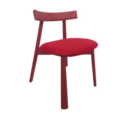 CY-106 Wooden Back Upholstered Seat Restaurant Dining Chair
