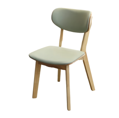 CY-110 Curved Back Upholstered Seat Restaurant Dining Chair