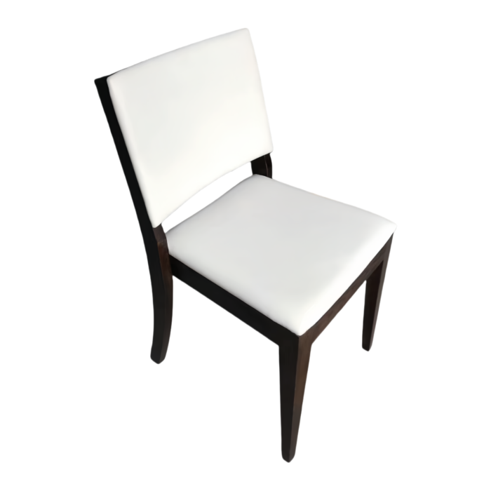 CY-113 Upholstered Seat Wooden Frame Restaurant Dining Chair