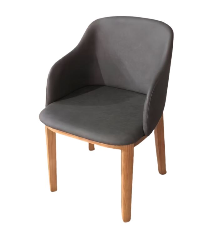 CY-78 Upholstered Wooden Legs Restaurant Dining Chair