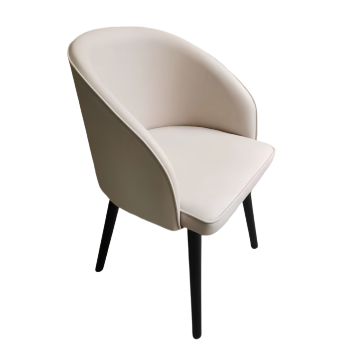 CY-80 Curved Back Upholstered Restaurant Dining Chair