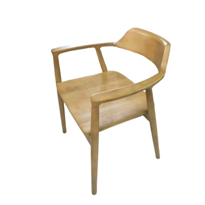 CY-93 Wooden Armrest Restaurant Dining Chair