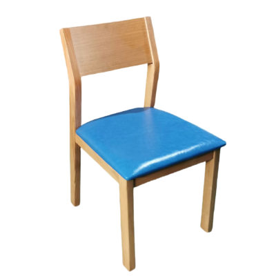 CY-96 Wooden Frame Upholstered Seat Restaurant Dining Chair